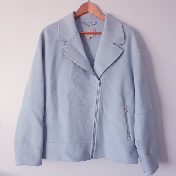 Soia & Kyo Jackets & Blazers - Soia + Kyo Double-Face Wool Moto Jacket XL